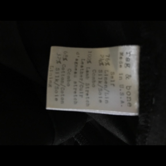 Rag & Bone Leather Bustier and Silk Pleated Dress - Picture 6 of 6